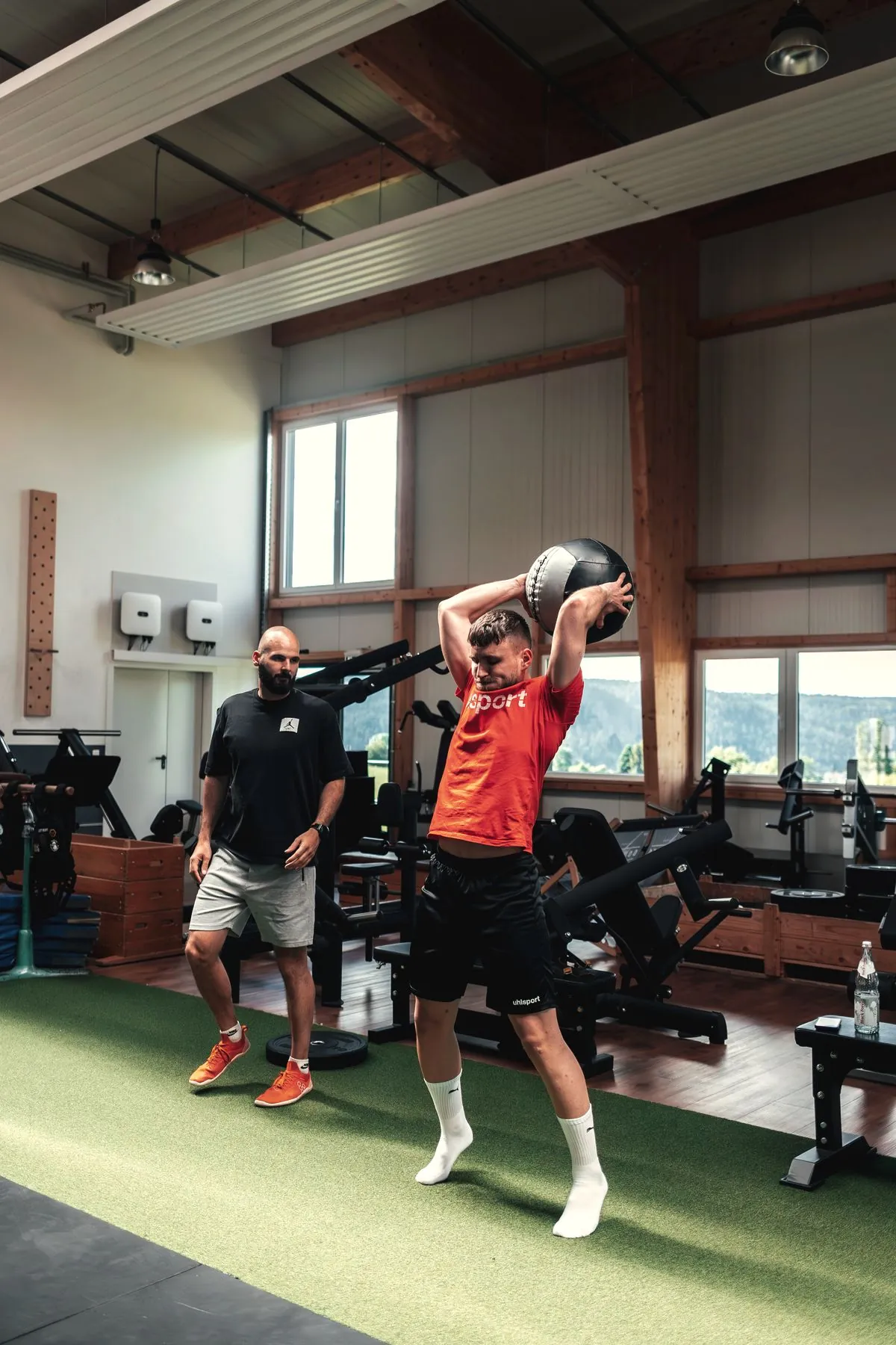 Explosivkraft mit Medizinball
